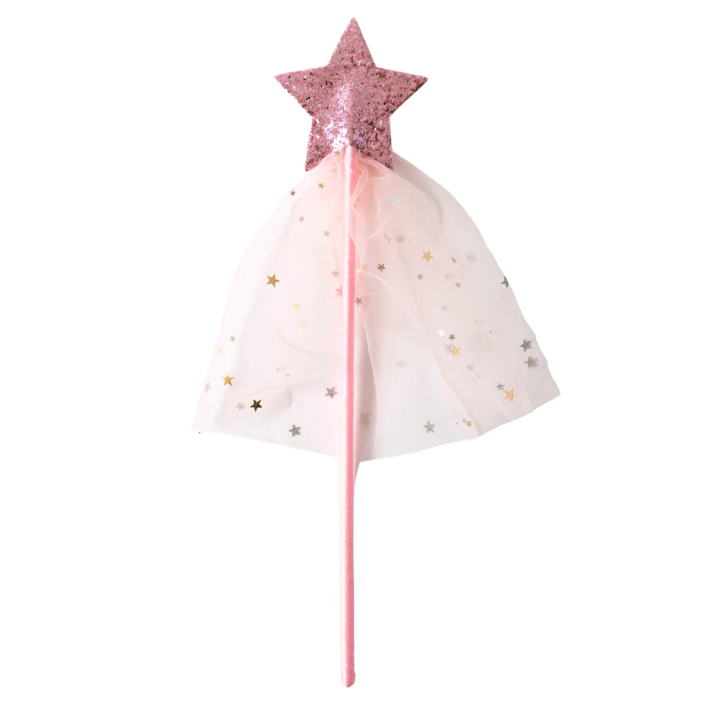 K Mini Dress Up Wand - Pink Star